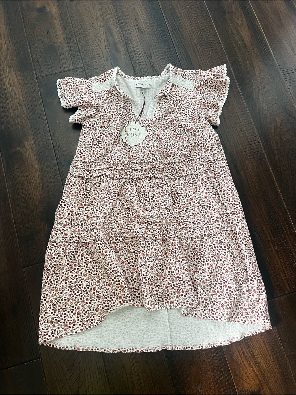 Floral Tiered Dress